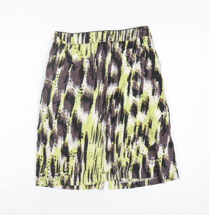 Marks and Spencer Women's Multicoloured Animal Print Skirt, Size 12