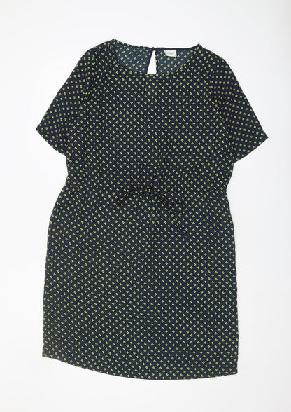 Jacqueline de Yong Women's Multicoloured Size 12 Shift Dress