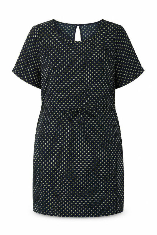 Front view of Jacqueline de Yong Women's Multicoloured, size 12, Shift Dress