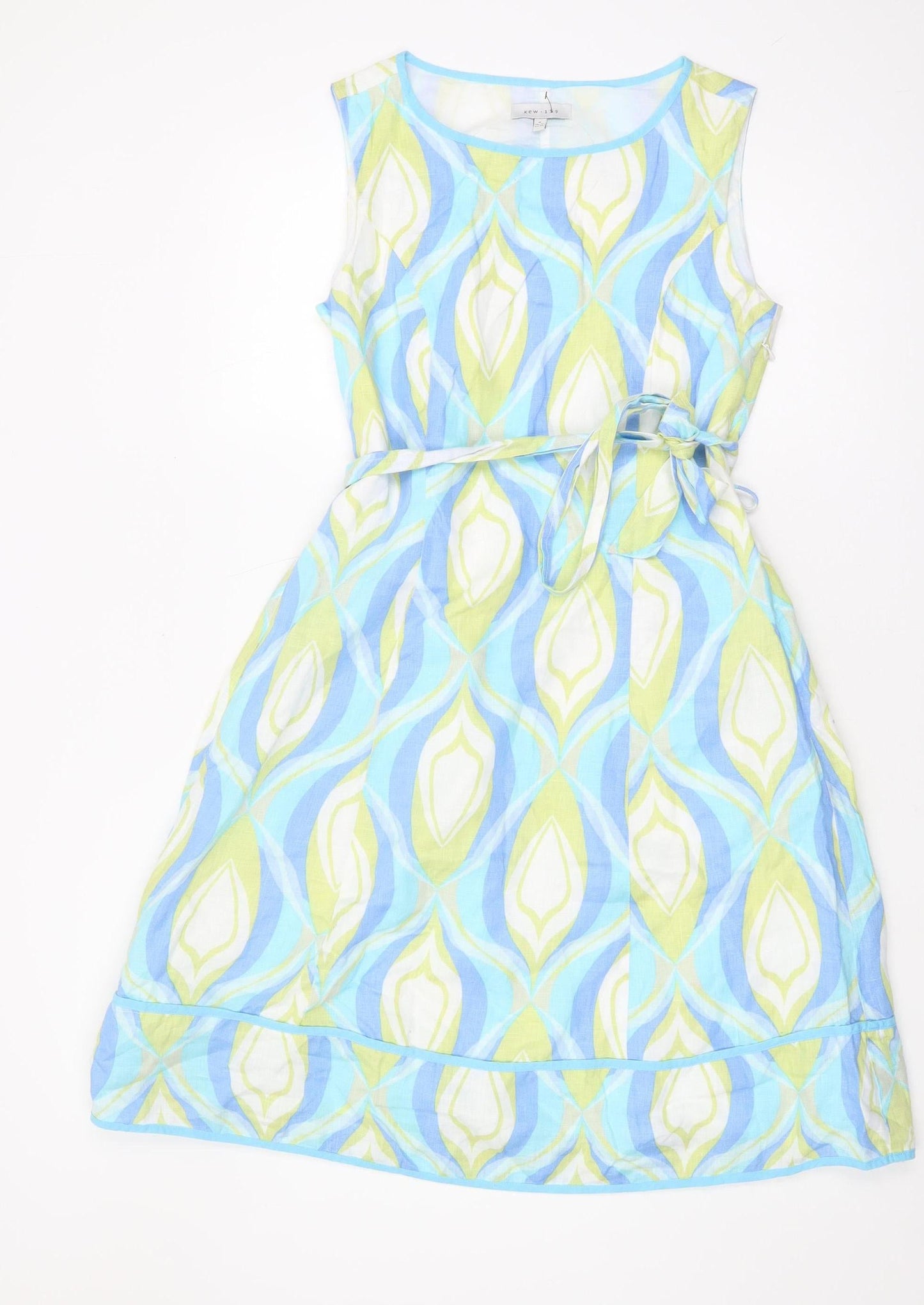 Kew Women's Multicoloured Size 12 Shift Dress