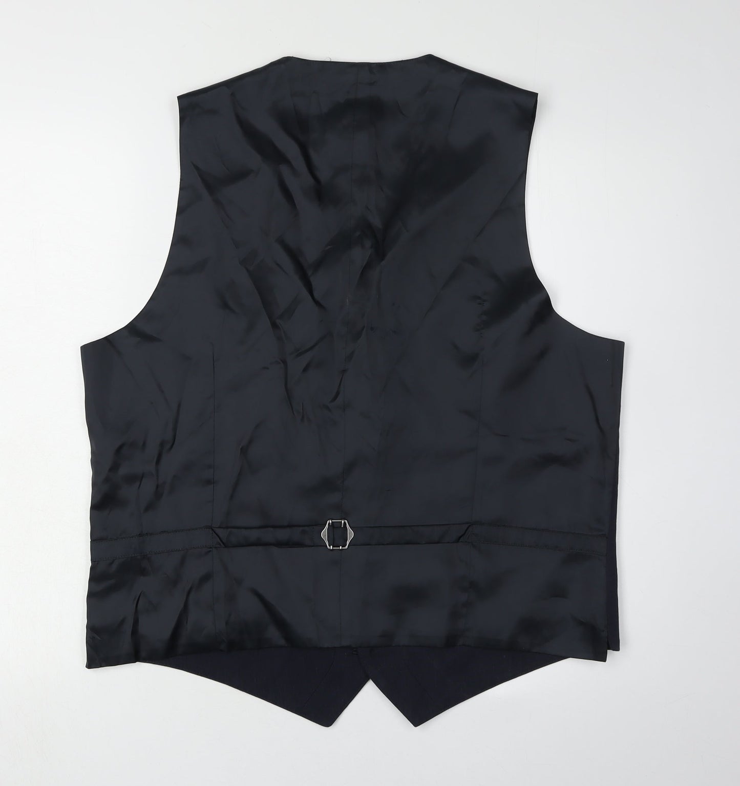 Mens UK Size 44 Marks and Spencer Regular Blue Suit Waistcoat