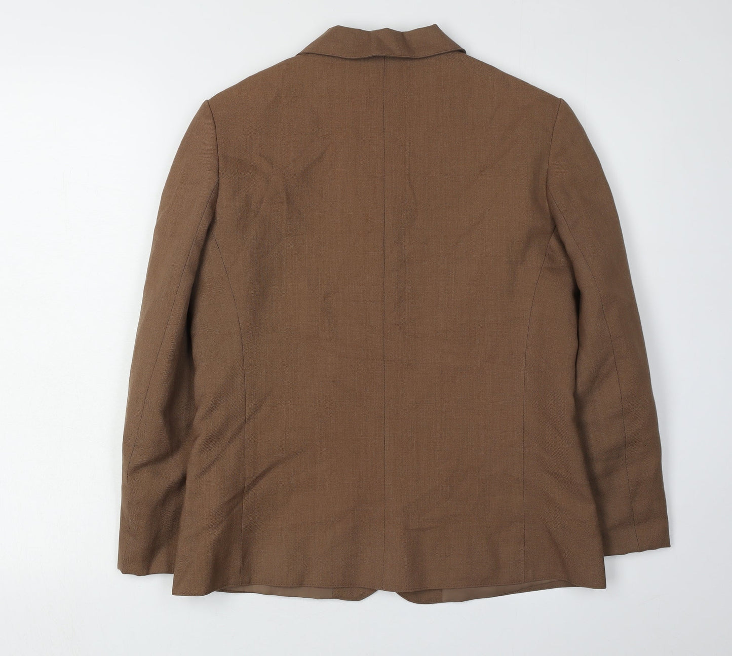 Celtic Woollens Women's Brown Wool Blazer Size 12
