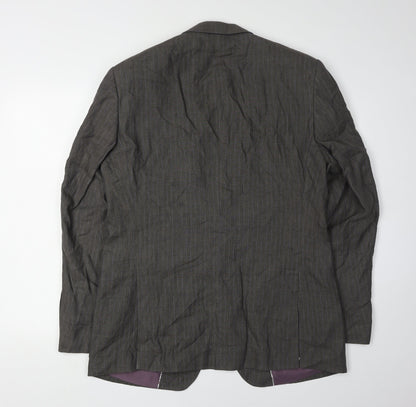 Mens UK Size 40 Marks and Spencer Regular Grey Suit Jacket