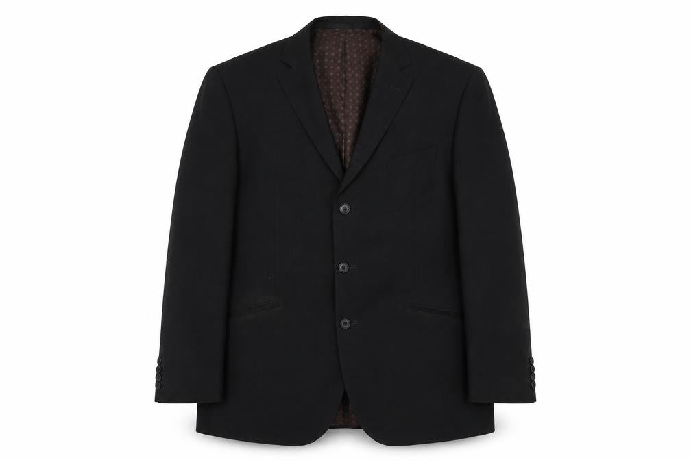Mens UK Size 42 Marks and Spencer Regular Black Suit Jacket