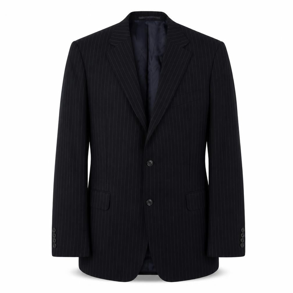 Mens UK Size 40 Marks and Spencer Regular Blue Suit Jacket