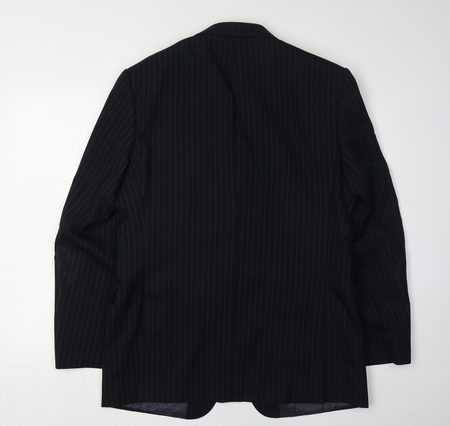 Mens UK Size 40 Marks and Spencer Regular Blue Suit Jacket