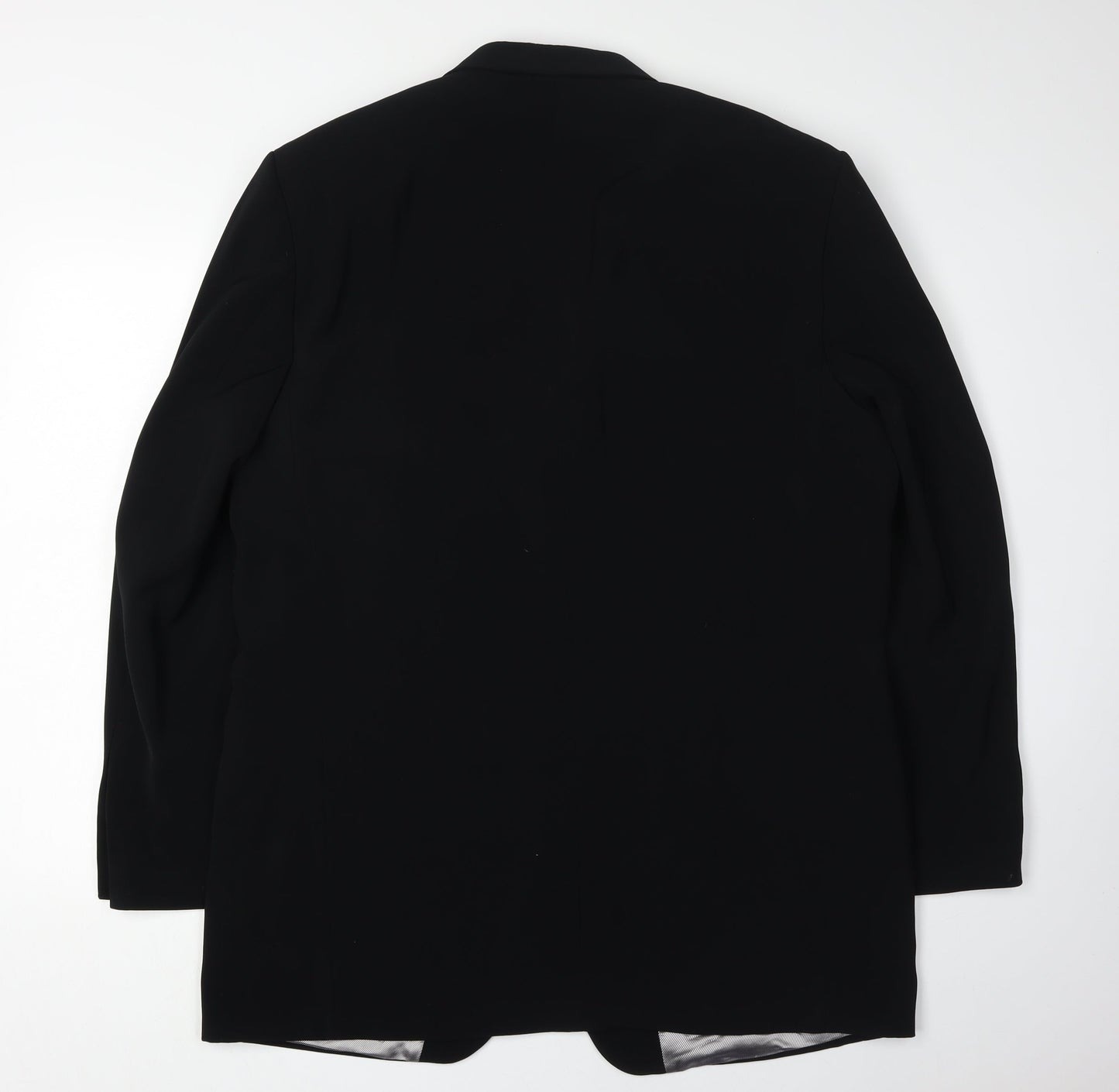 Mens UK Size 44 Hugo James Regular Black Suit Tuxedo