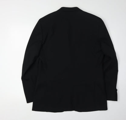 Mens UK Size 40 Moss Esq. Regular Black Suit Tuxedo
