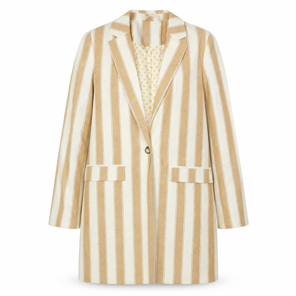 Womens UK Size 6 NEXT Regular Beige Blazer