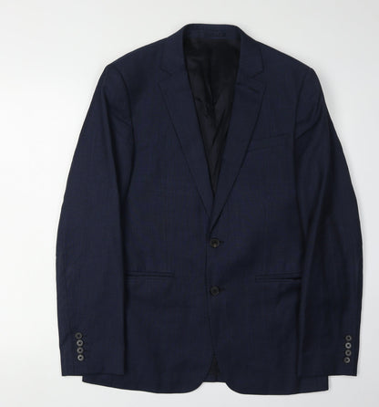 Mens UK Size 38 Jaeger Regular Blue Suit Jacket