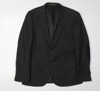 Mens UK Size 42 NEXT Regular Black Suit Jacket
