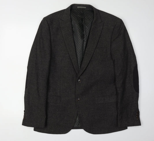 Mens UK Size 42 NEXT Regular Black Suit Jacket