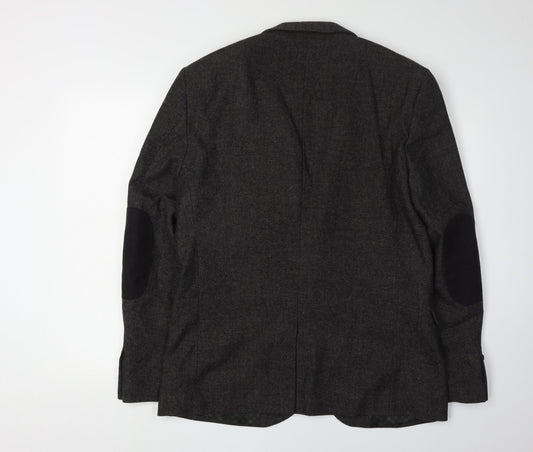 Mens UK Size 42 NEXT Regular Black Suit Jacket