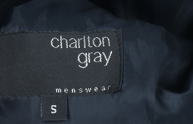Mens UK Size S Charlton Gray Black