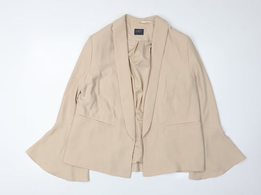 Marks and Spencer Beige Women's Blazer Size 16