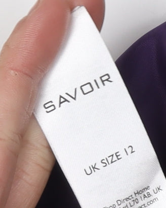 Womens UK Size 12 Savoir Purple