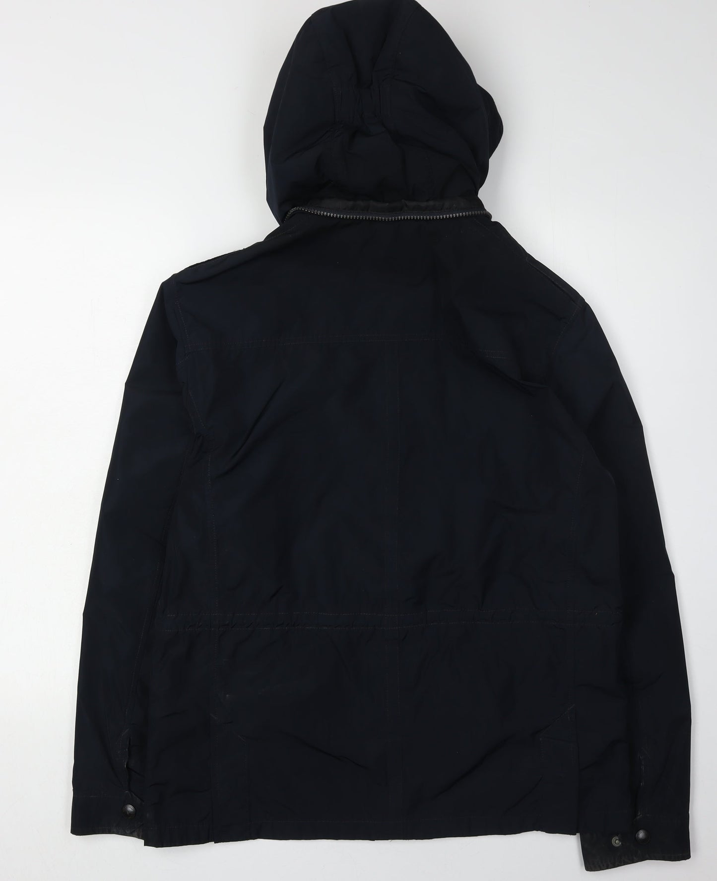 Mens UK Size S Marks and Spencer Black Parka Coat