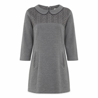 Superdry Women's Grey Medium Collared Dress