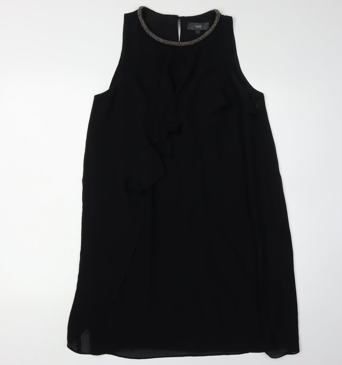 Next Women's Black Sleeveless Dress Size 12