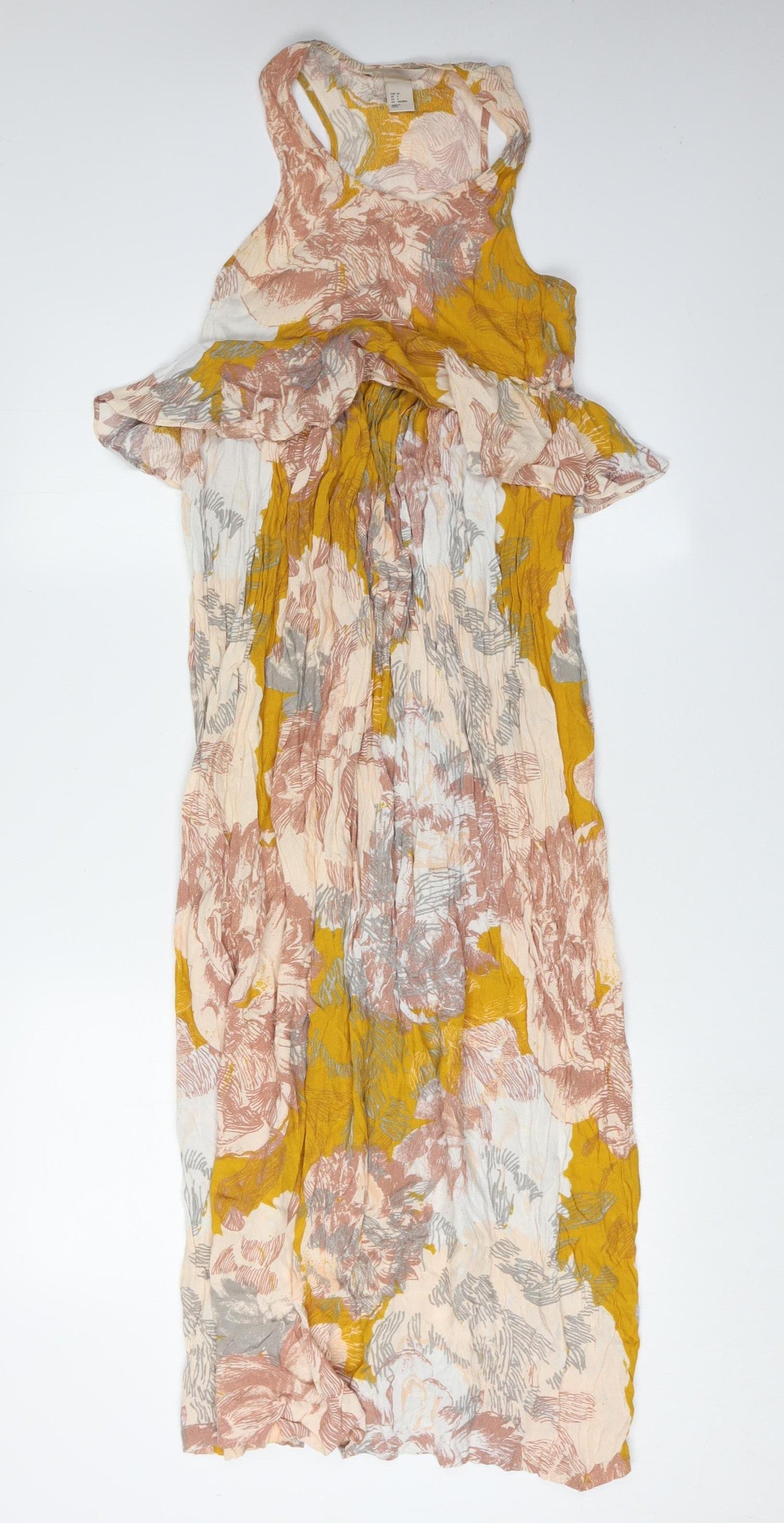 H&M Women's Multicoloured Floral Dress Size 6