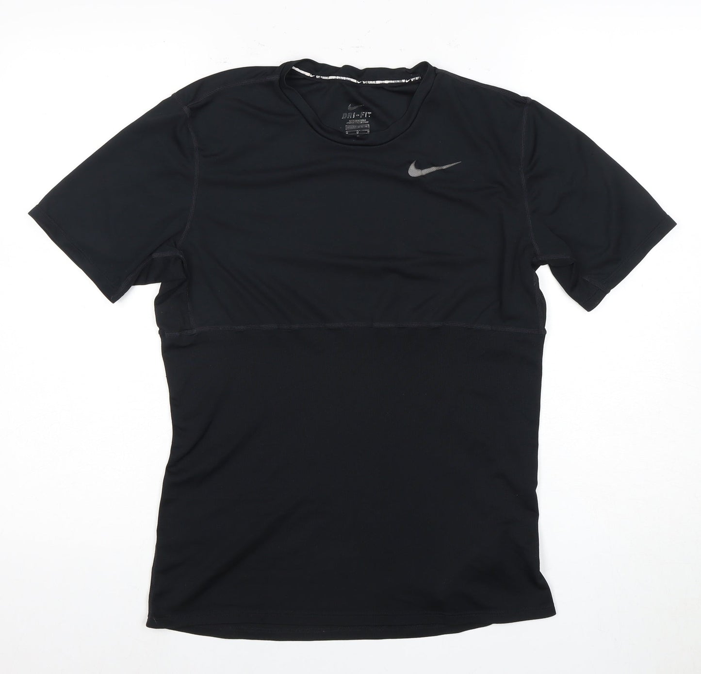 Nike Unisex Adults Black Dri-FIT T-Shirt M