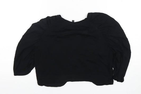 Coast Women's Black Long Sleeve Top Size 14