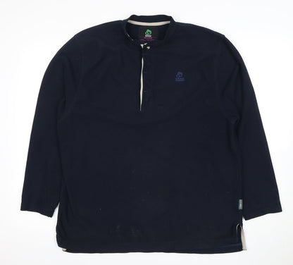 Mens UK Size M Craghoppers Blue Henley Sweatshirt
