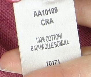 Cotton Traders Men's Pink XL Long Sleeve Polo Shirt