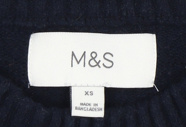 Marks and Spencer Men's XS Fair Isle Pullover Jumper