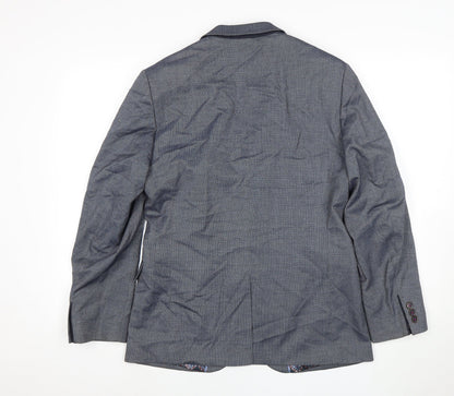 Mens UK Size 3 Ted Baker Regular Grey Suit Jacket