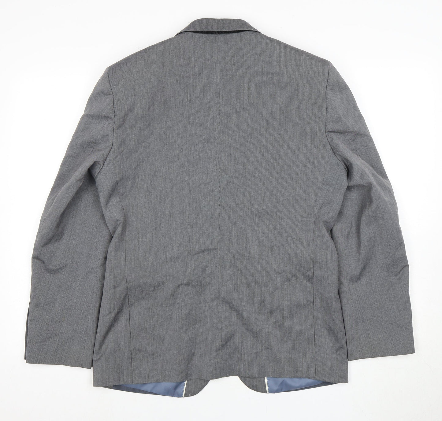 Mens UK Size 38 ONESIX5IVE Regular Grey Suit Jacket