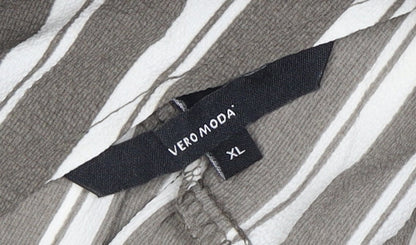 Vero Moda Women's Striped Shirt Dress XL