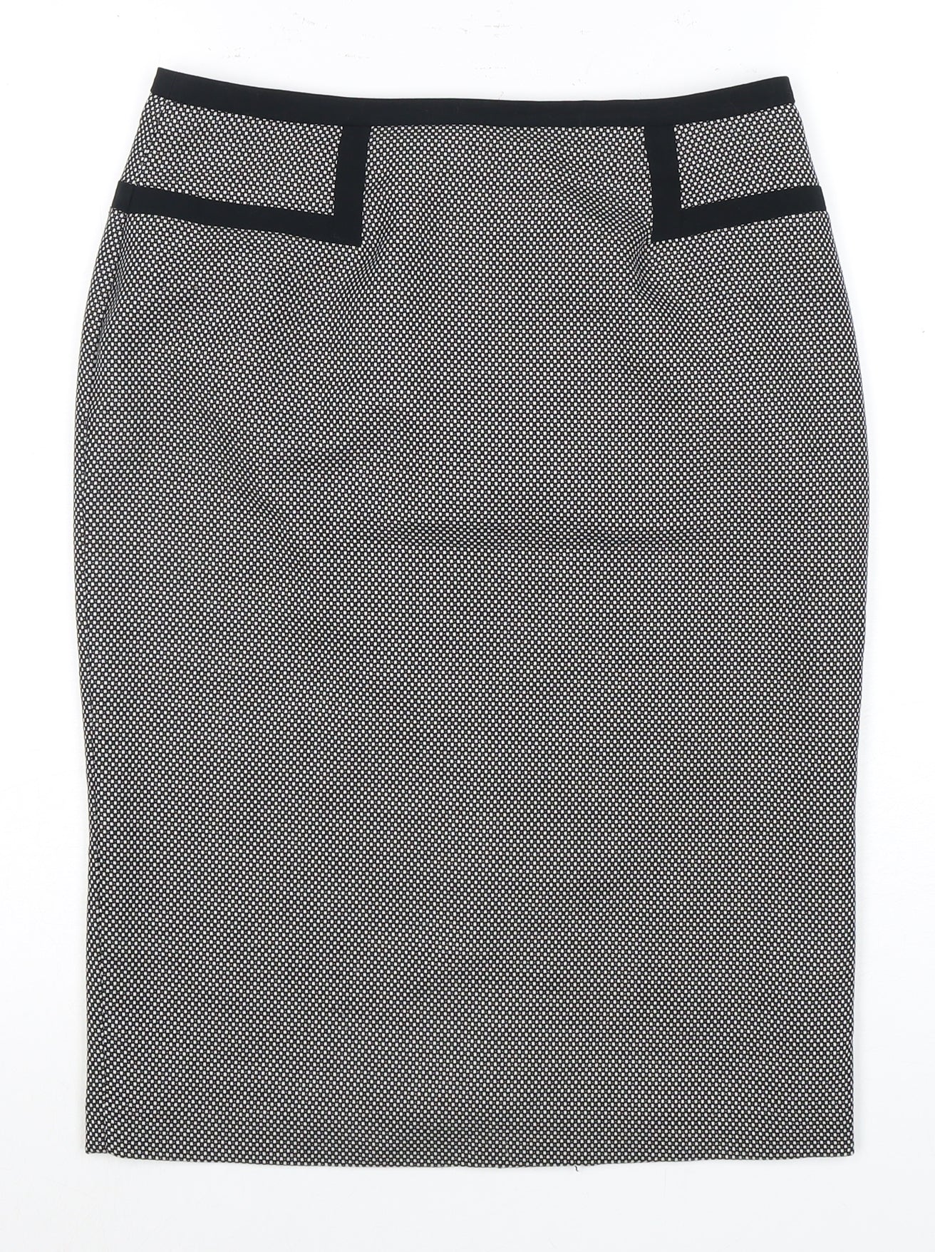 Marks and Spencer Women's Black Pencil Skirt, Size 8