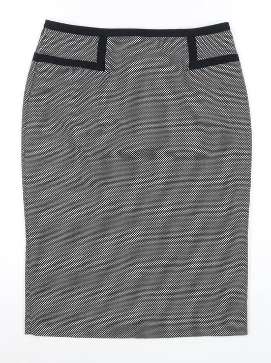 Marks and Spencer Women's Black Pencil Skirt, Size 8
