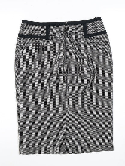Marks and Spencer Women's Black Pencil Skirt, Size 8