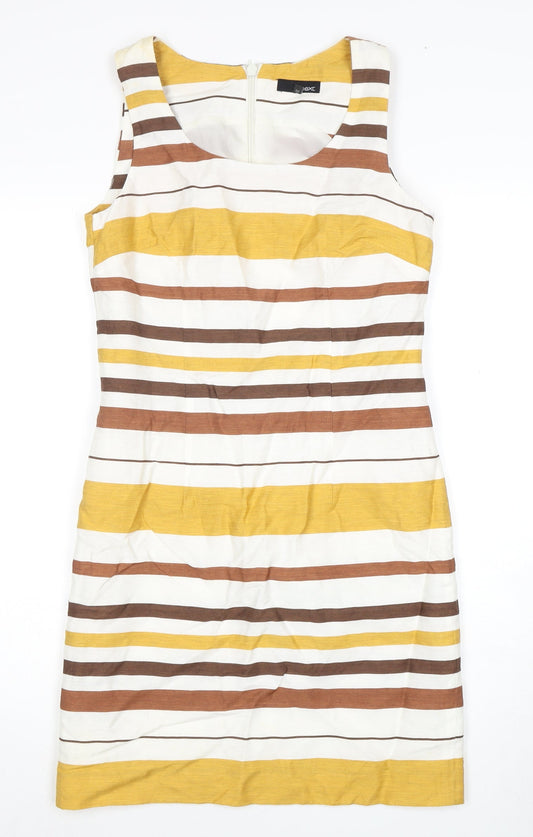 Next Women's Multicoloured Sheath Dress, Size 10