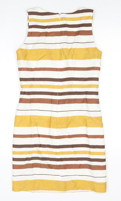 Next Women's Multicoloured Sheath Dress, Size 10