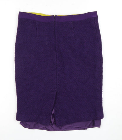 Boden Women's Purple Pencil Skirt Size 12