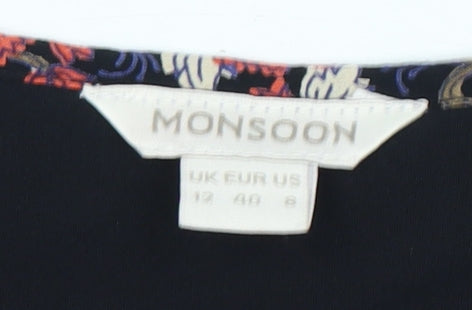 Monsoon Women's Multicoloured Floral Dress 12