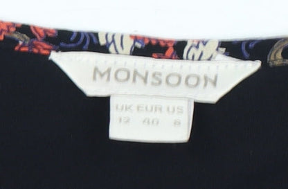 Monsoon Women's Multicoloured Floral Dress 12