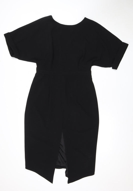 ASOS Women's Black Pencil Dress Size 12