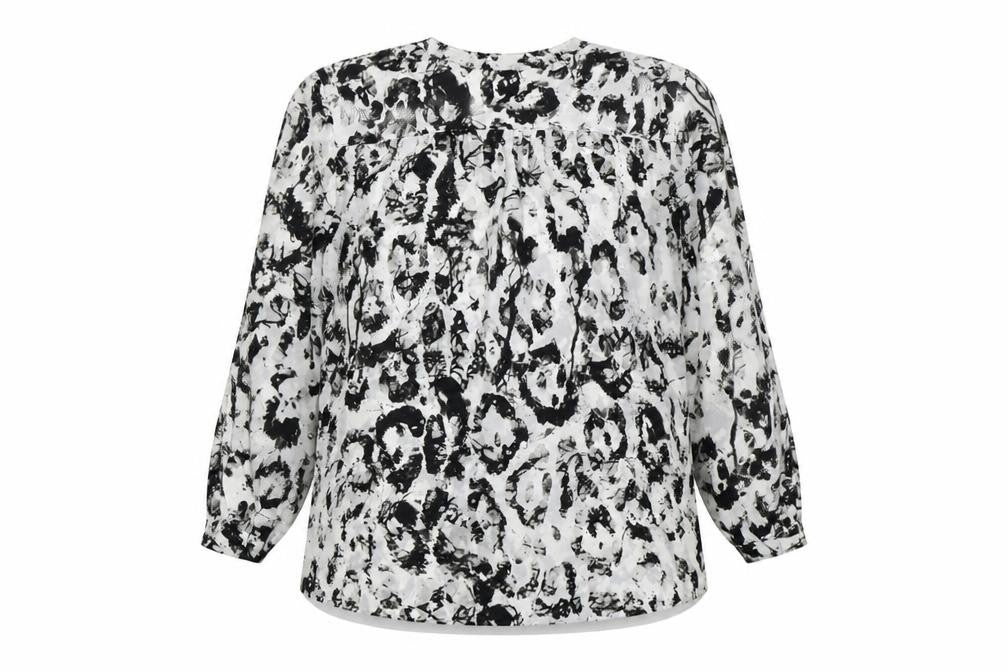 Womens UK Size 14 Roman Multicoloured Basic Blouse