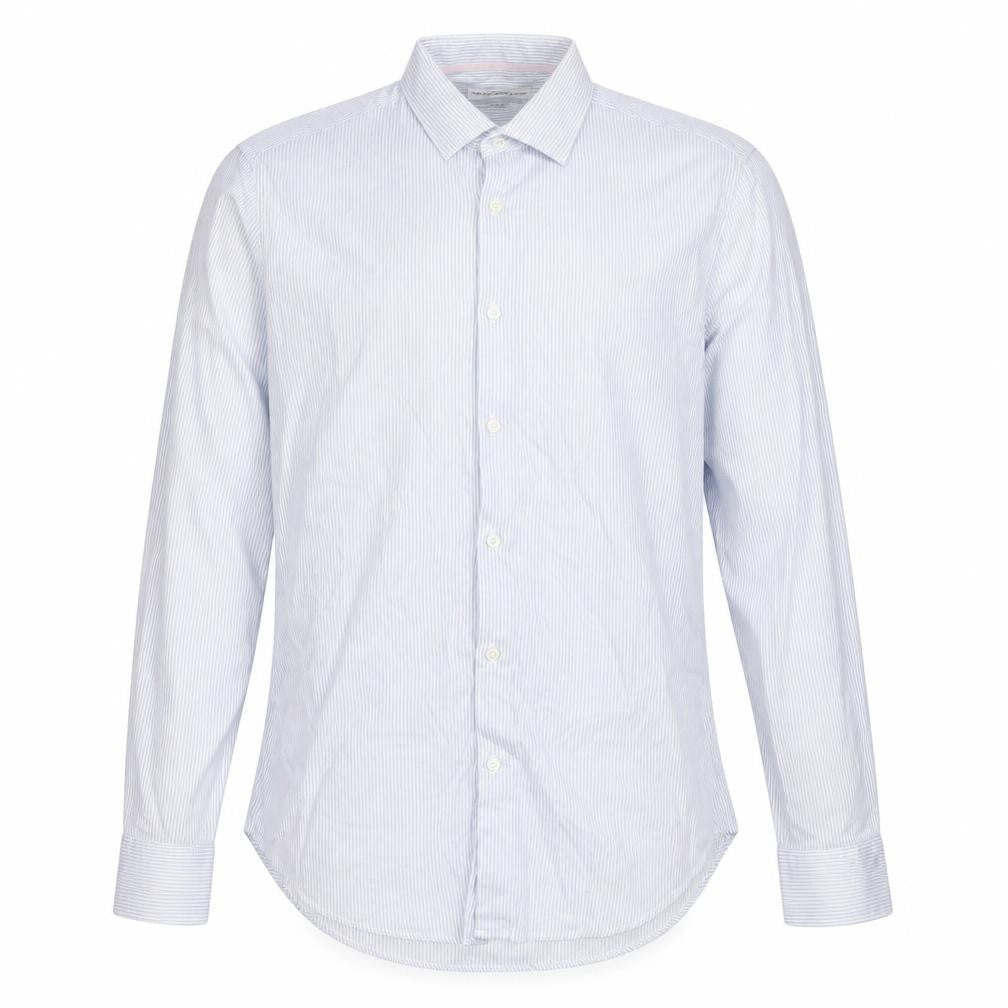 Mens UK Collar Size 16.5 French Connection Smart Blue  Dress Shirt