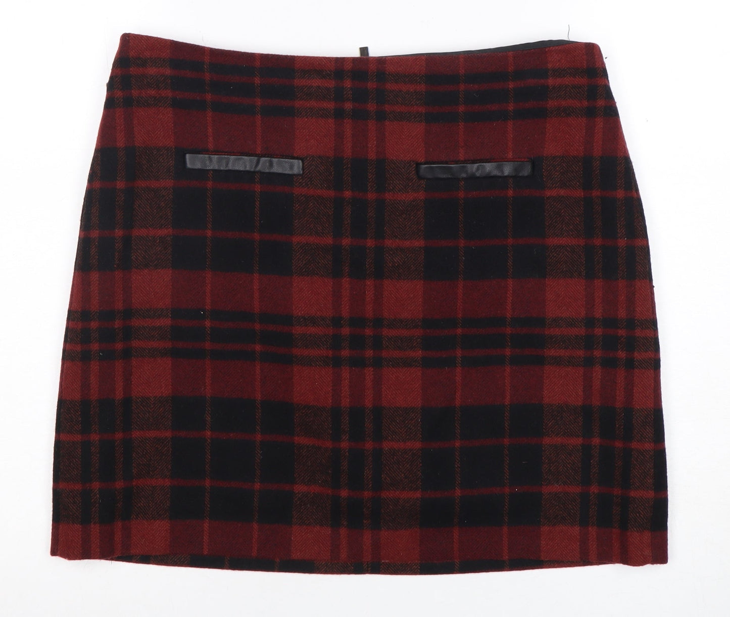Marks & Spencer Women's Multicoloured Plaid Skirt Size 12