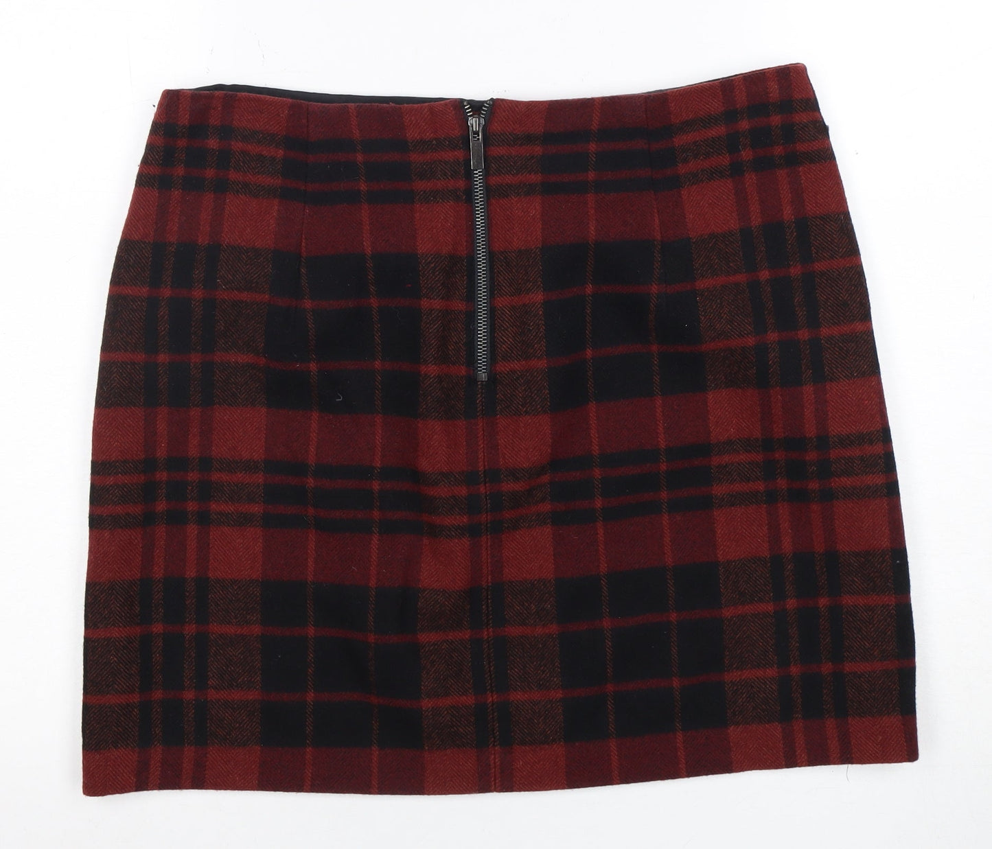 Marks & Spencer Women's Multicoloured Plaid Skirt Size 12