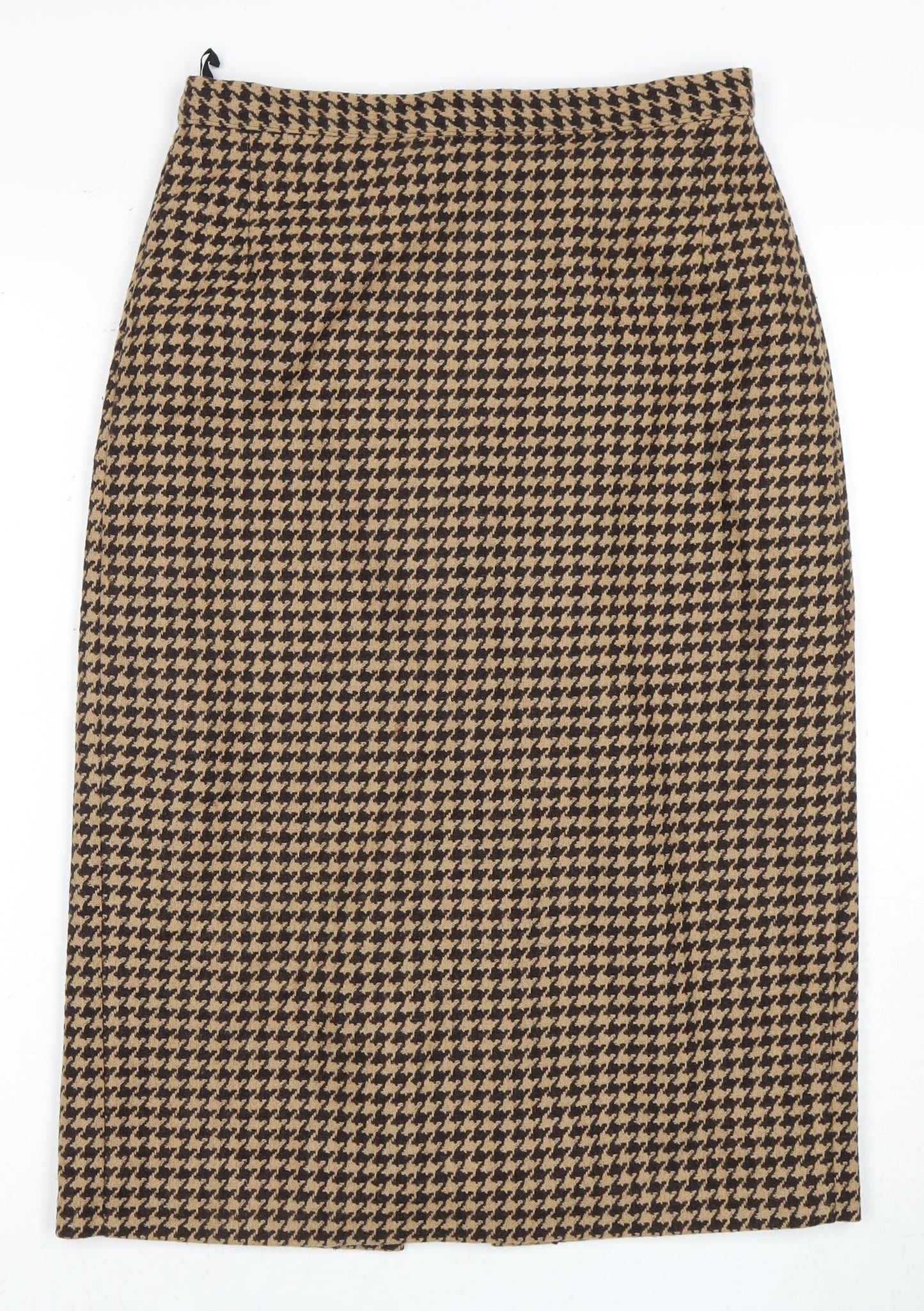Marks and Spencer Women's Brown Midi Pencil Skirt, Size 12