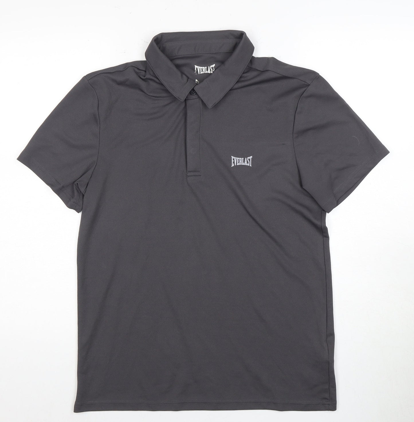 Everlast Men's Black Polo Shirt M Short Sleeve Casual