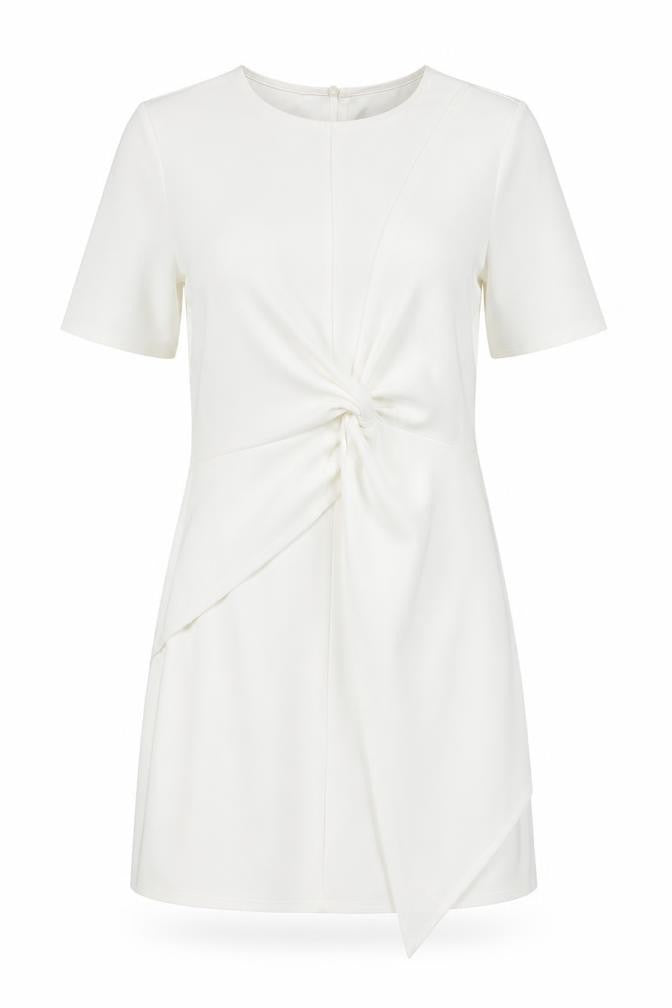 ASOS Women's White Shift Dress, Size 10, Knee Length