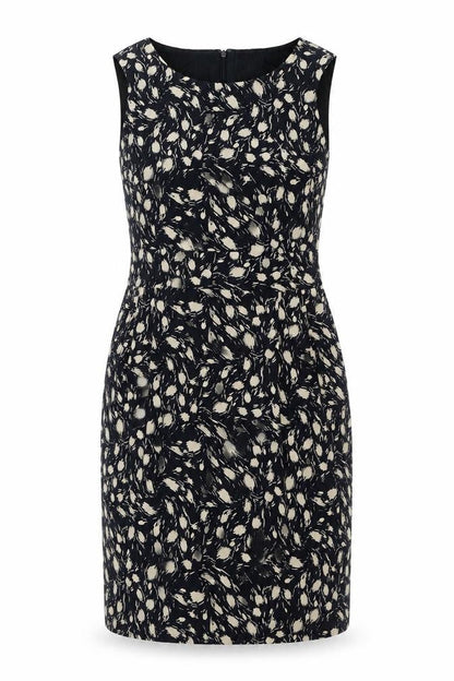 Kew Women's Black Silk Sheath Dress Size 10