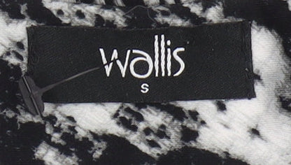Wallis Women's Geometric 3/4 Sleeve Dress S